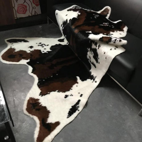 Cow or Tiger Print Area Carpets