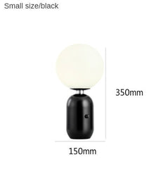 Nordic Glass Ball LED Bedside Lamp