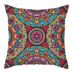 Kaleidoscope Print Throw Pillow Covers
