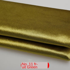 Wide 59"  Golden Velvet Pleuche Upholstery Sofa Fabric By the Yard Cushion Soft Plain Flannel DIY Material