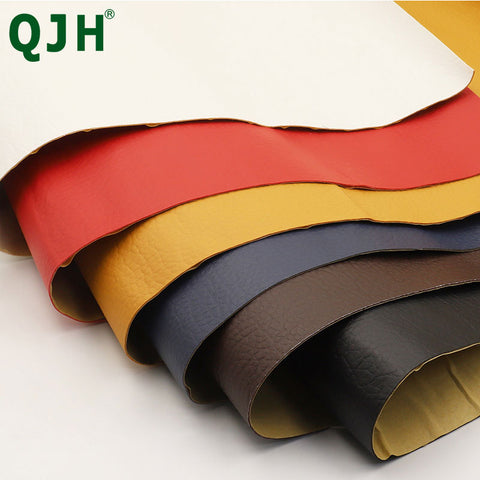Polyurethane Leather Self Adhesive  Sofa Fabric - 10 Colors
