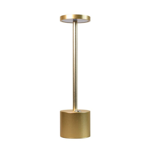 Industrial Style Brushed Nickel Table Lamp