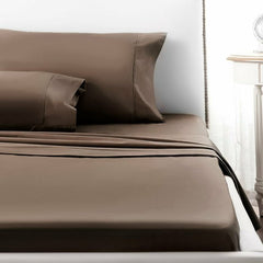 1800 Thread Count Sheets - Chocolate