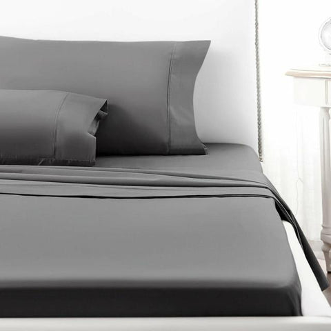 1800 Thread Count Sheets - Grey