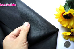 Faux Black Upholstery Leather