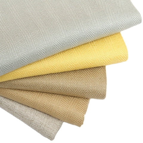 Width 57'' Thickened High-Grade Linen Upholstery Sofa Fabric By The Yard For Pillow Car Cover Material