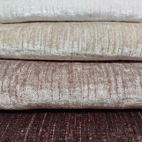 Chenille Texture Fabric for Furniture Velvet Upholstery Fabric by the Yard Sofa Pillows DIY Home Textile