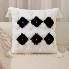 Ziggy Tufted Throw Pillow Cushion Cover
