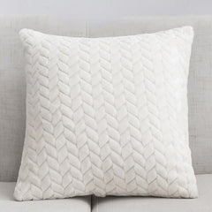 Subtle Leave Pattern Throw Pillow Cushion Covers