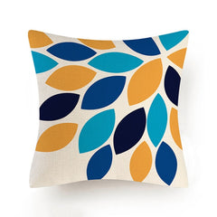 Flower & Bird Printed Throw Pillow Cushion Covers